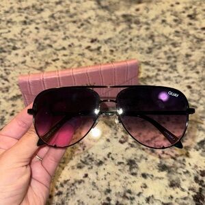 Quay High Key Mini Pink Fade